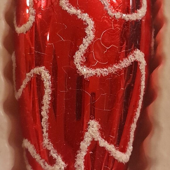 Antique Lanissa  Teardrop Ornaments in Original Box - Picture 2 of 4